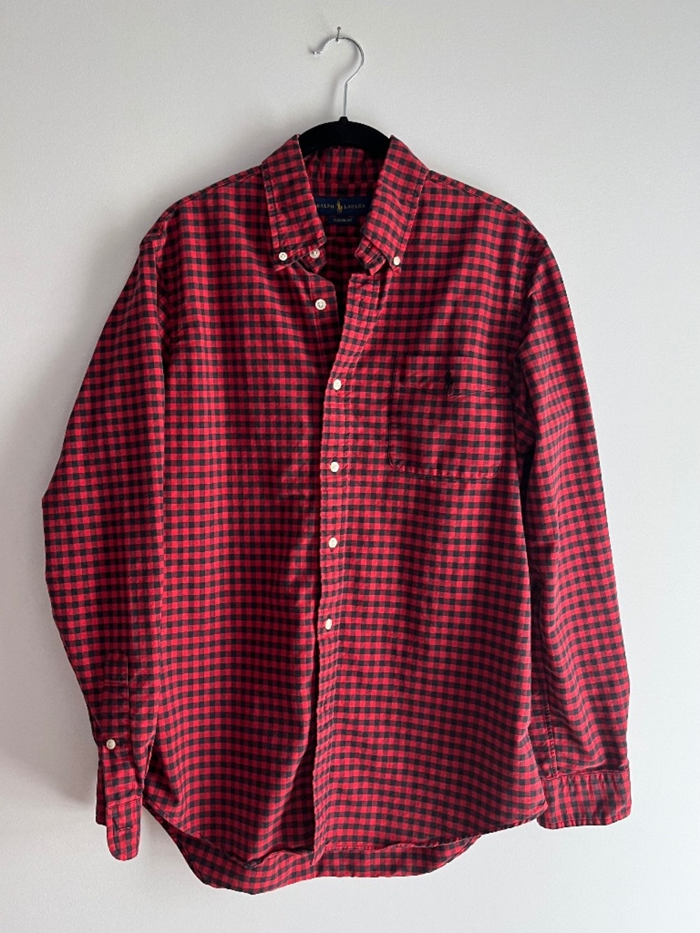 Ralph Lauren button-down shirt in buffalo check - Size M